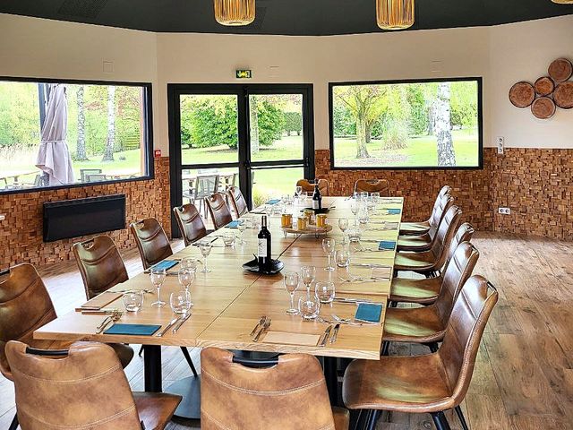 Les Étangs de l'Abbaye Séminaire - Salle de restauration privative